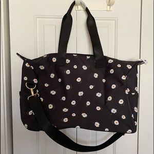 Alice + Olivia daisy print duffel bag. NWT